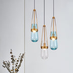 Keldelwick Glass Pendant Light-Moonnatur