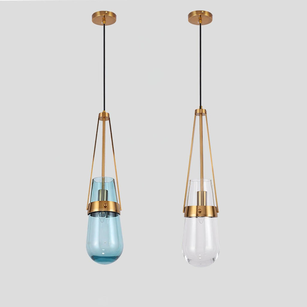 Keldelwick Glass Pendant Light-Moonnatur