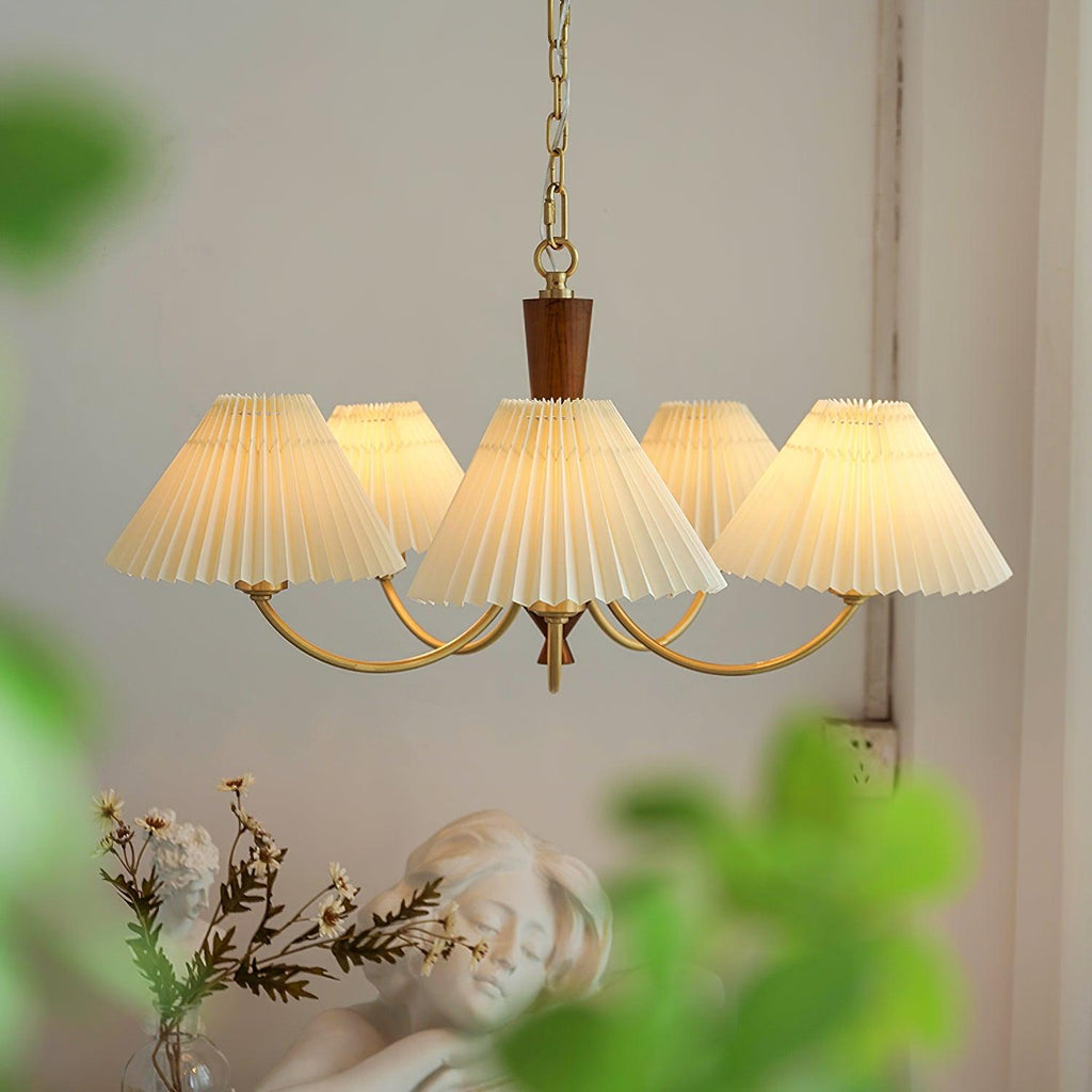 Hadrenara Fabric Chandelier-Moonnatur