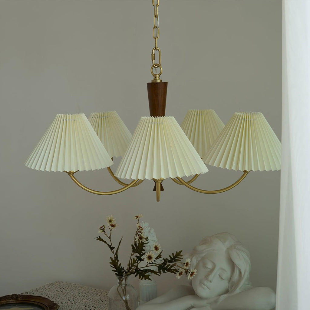 Hadrenara Fabric Chandelier-Moonnatur