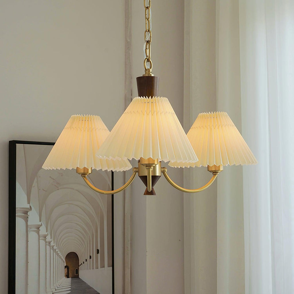 Hadrenara Fabric Chandelier-Moonnatur