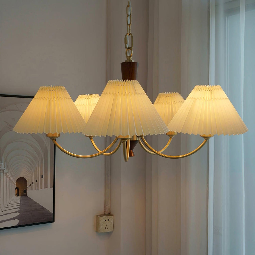 Hadrenara Fabric Chandelier-Moonnatur