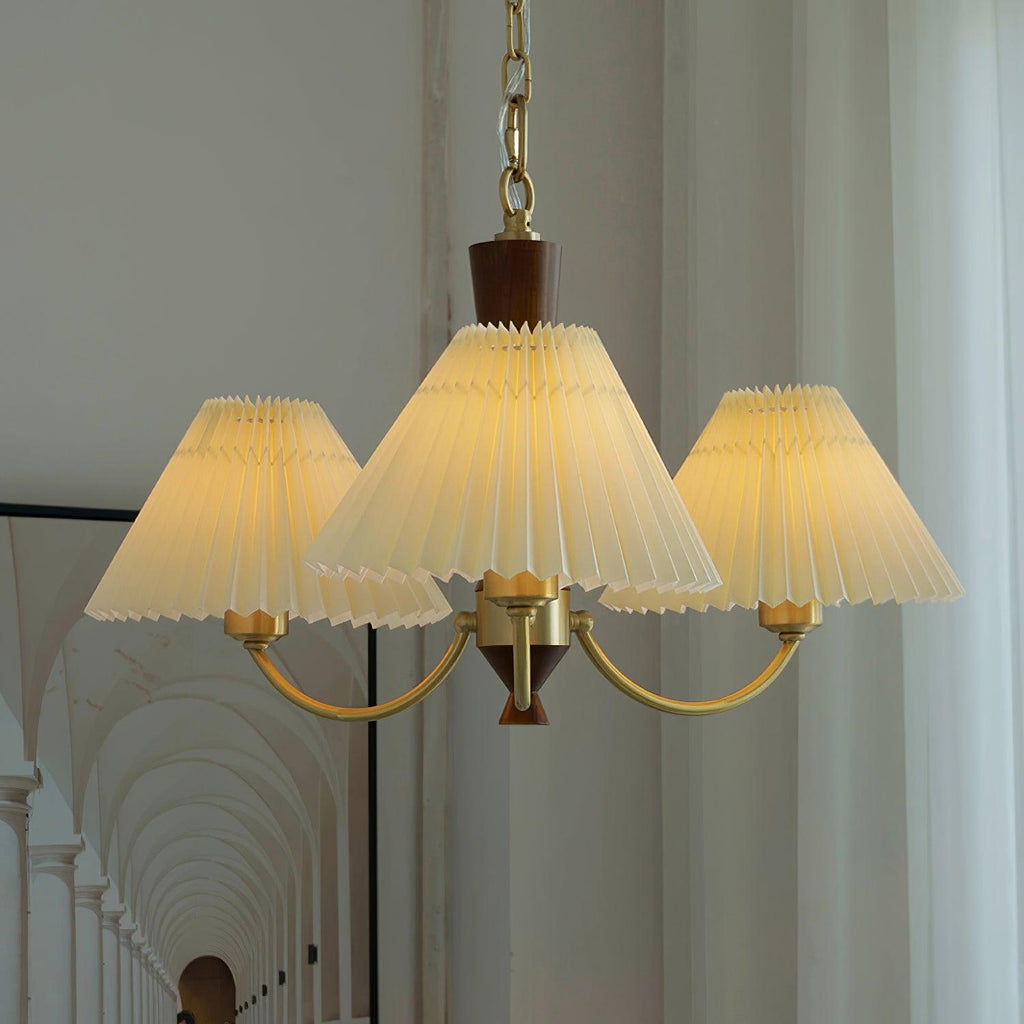 Hadrenara Fabric Chandelier-Moonnatur