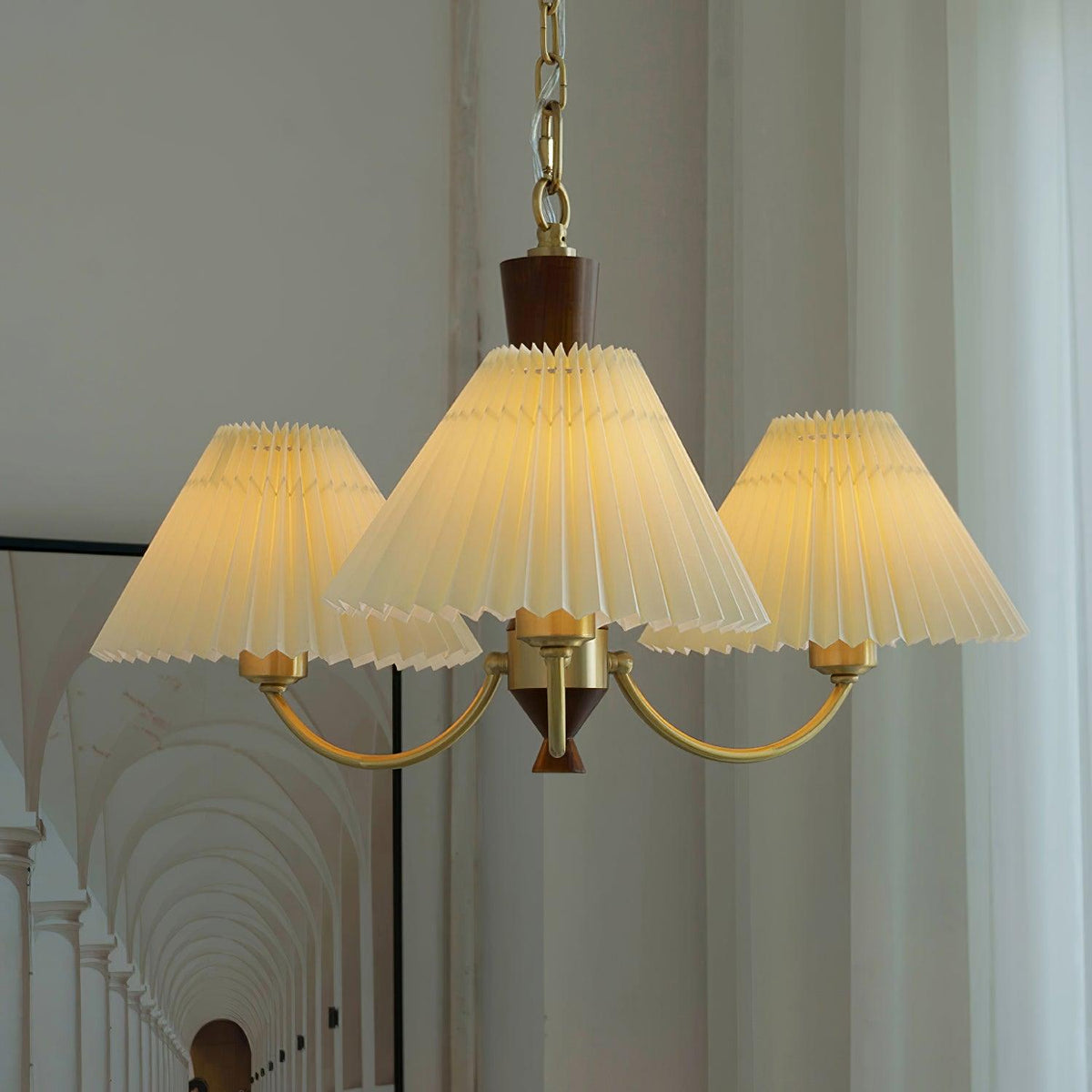 Hadrenara Fabric Chandelier-Moonnatur