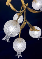 Qamelle Glass Ceiling Lamp-Moonnatur