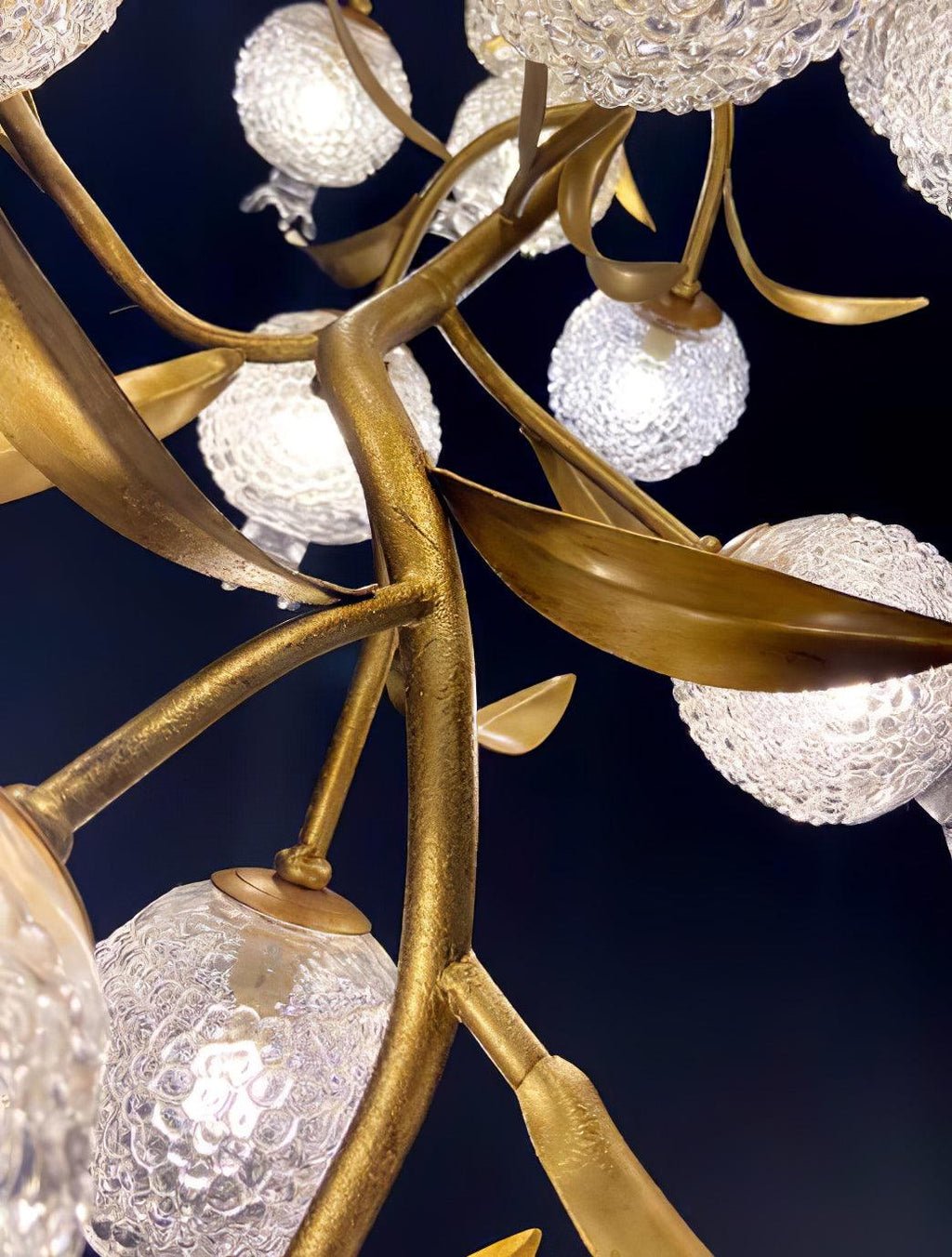 Qamelle Glass Ceiling Lamp-Moonnatur