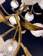 Qamelle Glass Ceiling Lamp-Moonnatur