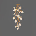 Qamelle Glass Ceiling Lamp-Moonnatur