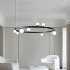 Frenora Glass Chandelier-Moonnatur