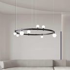 Frenora Glass Chandelier-Moonnatur
