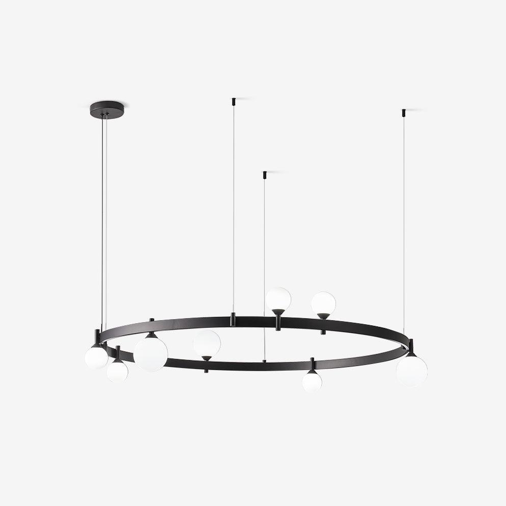 Frenora Glass Chandelier-Moonnatur