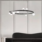 Frenora Glass Chandelier-Moonnatur
