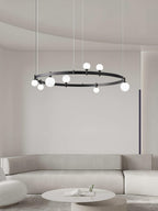 Frenora Glass Chandelier-Moonnatur