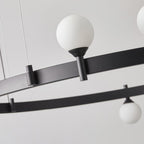 Frenora Glass Chandelier-Moonnatur