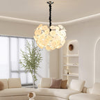 Langrenenelle Glass Chandelier-Moonnatur