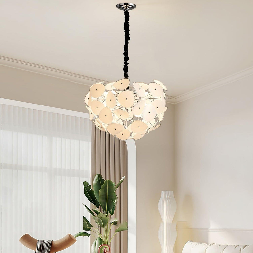 Langrenenelle Glass Chandelier-Moonnatur