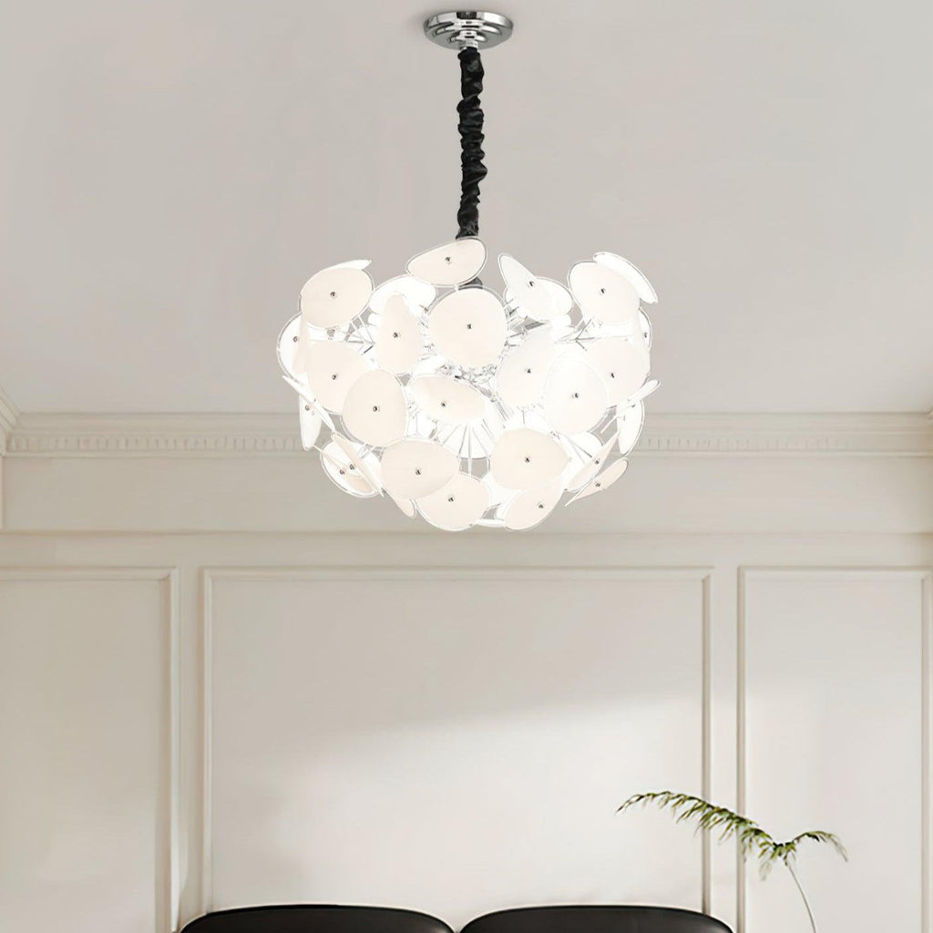 Langrenenelle Glass Chandelier-Moonnatur