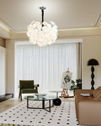 Galdenora Glass Chandelier-Moonnatur