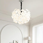 Langrenenelle Glass Chandelier-Moonnatur