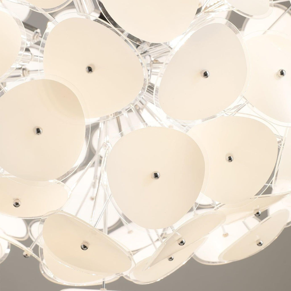 Langrenenelle Glass Chandelier-Moonnatur