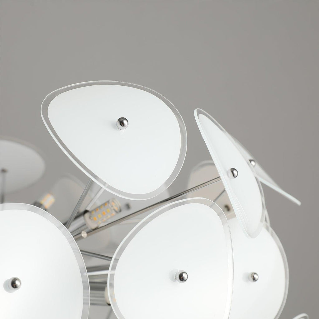 Langrenenelle Glass Chandelier-Moonnatur