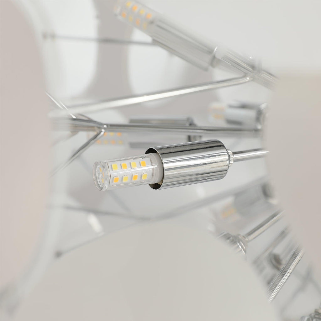 Galdenora Glass Chandelier-Moonnatur
