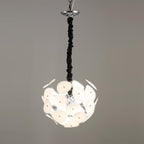 Langrenenelle Glass Chandelier-Moonnatur