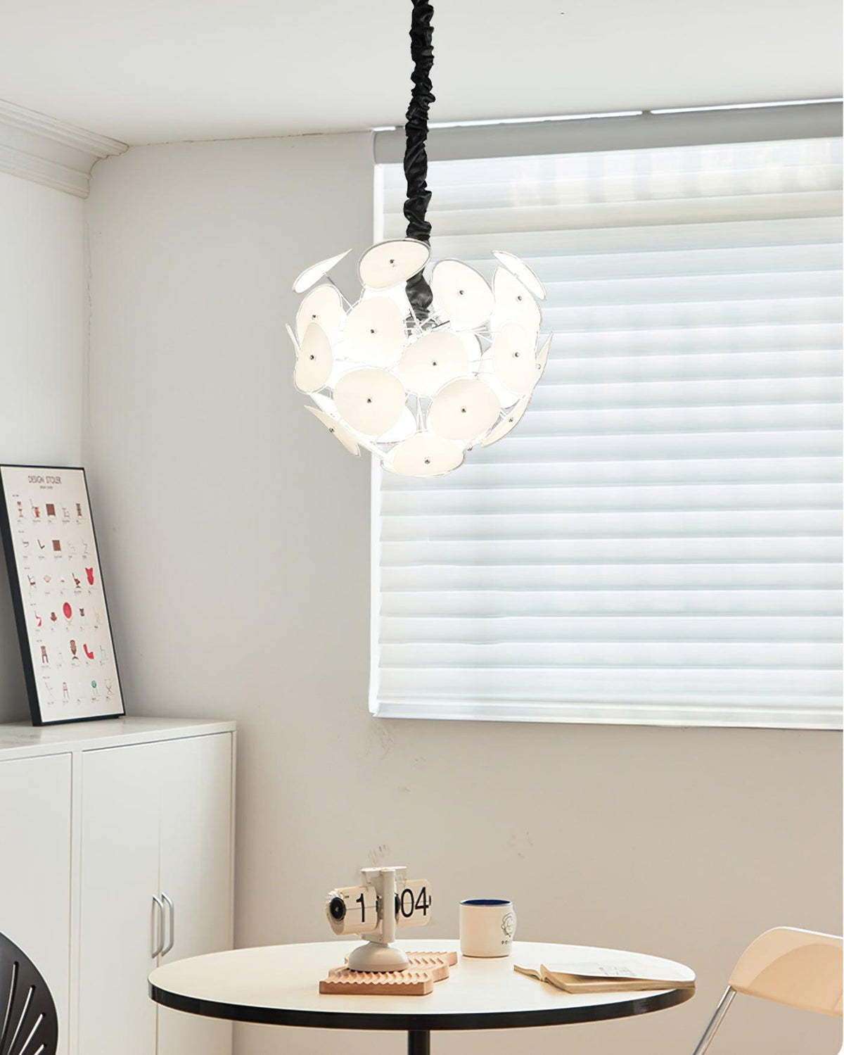 Galdenora Glass Chandelier-Moonnatur