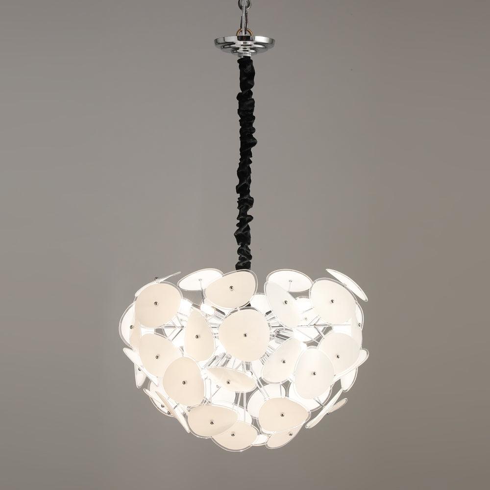 Langrenenelle Glass Chandelier-Moonnatur