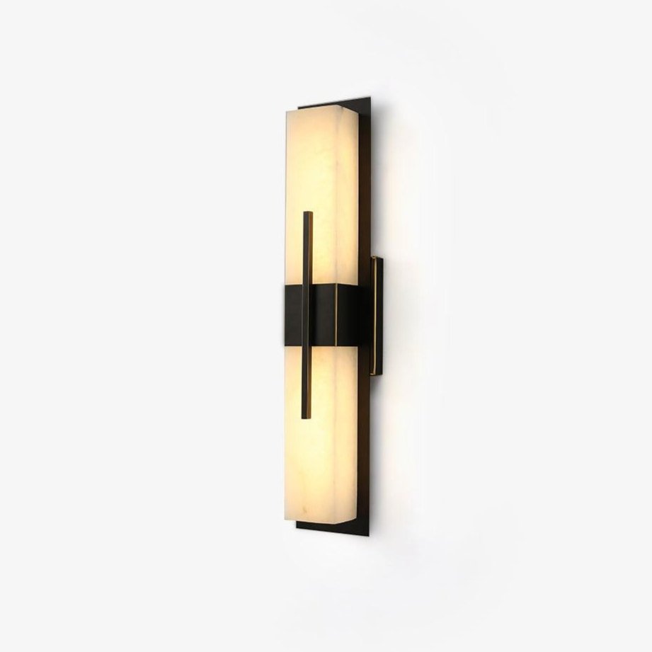 Zelvenfern Alabaster Wall Light-Moonnatur