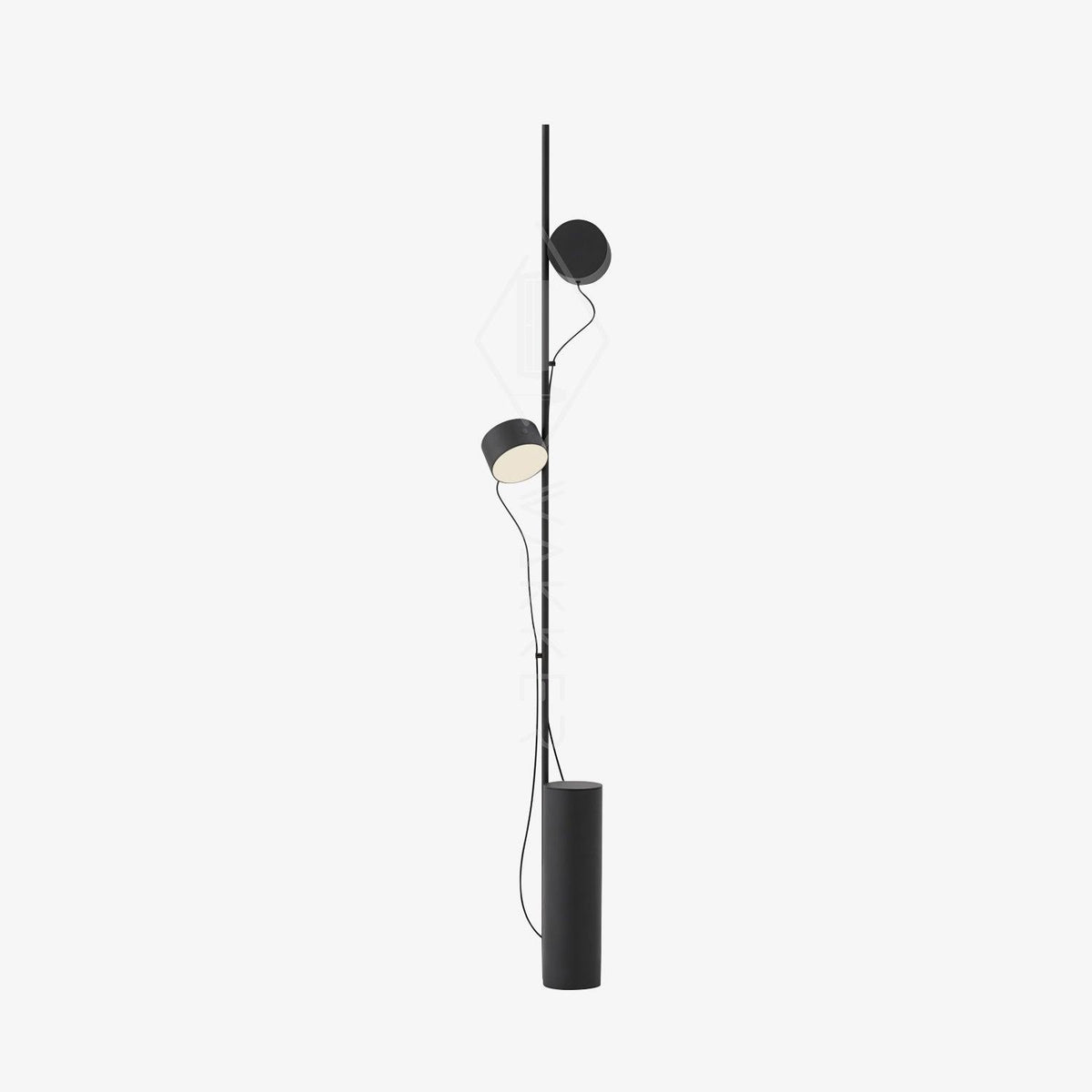 Lathenwyn Acrylic Floor Lamp-Moonnatur