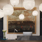 Iveross Fibreglass Pendant Light-Moonnatur