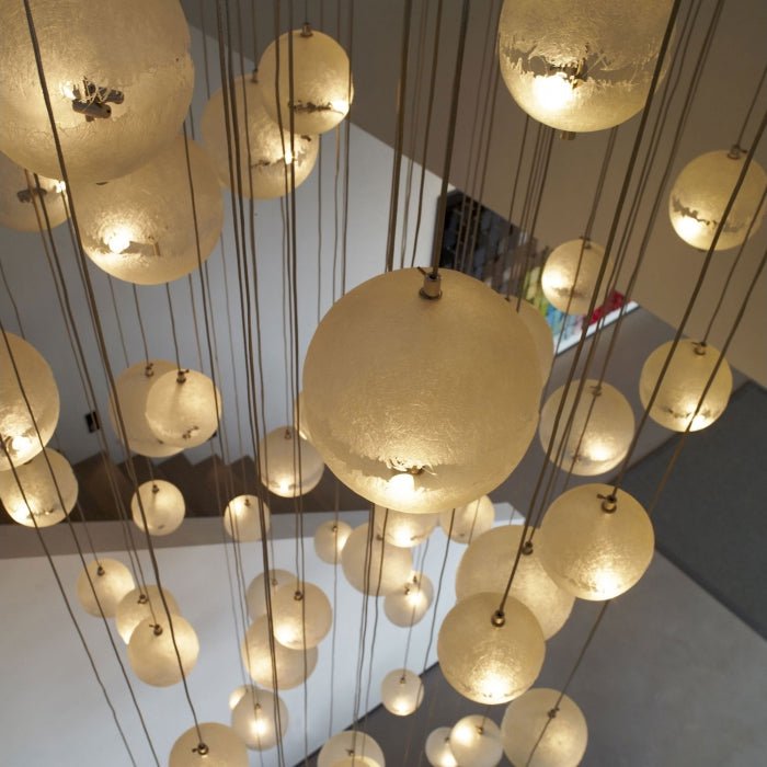Iveross Fibreglass Pendant Light-Moonnatur
