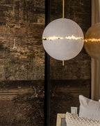 Iveross Fibreglass Pendant Light-Moonnatur