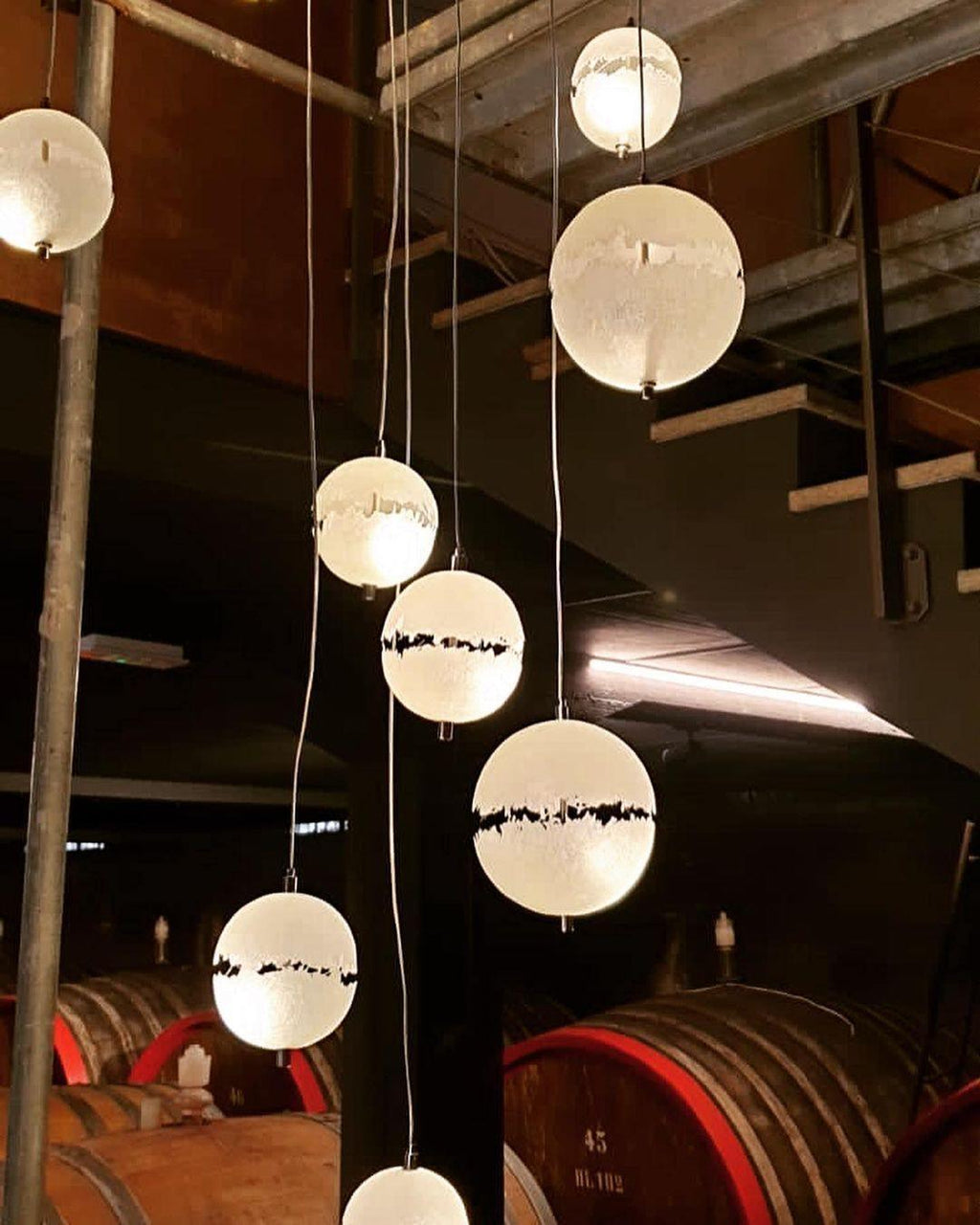 Iveross Fibreglass Pendant Light-Moonnatur