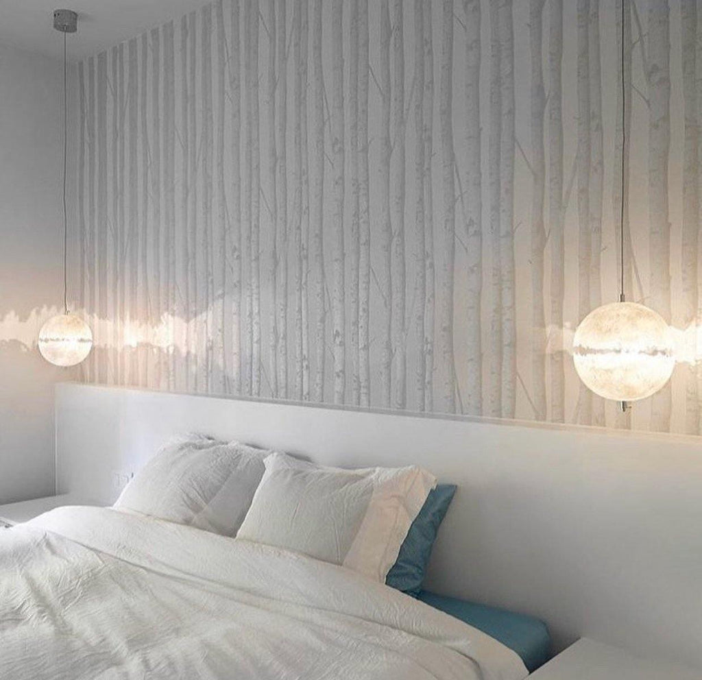 Iveross Fibreglass Pendant Light-Moonnatur