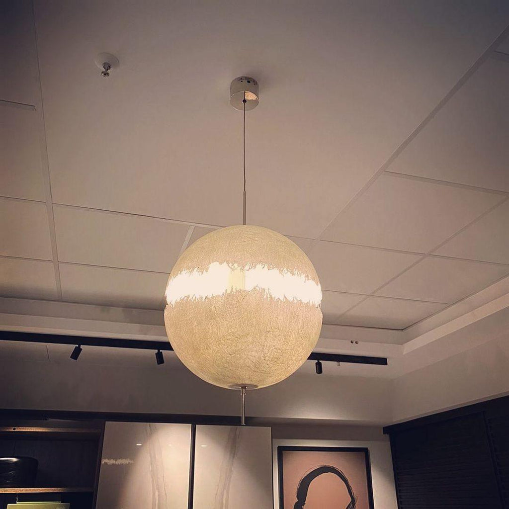 Iveross Fibreglass Pendant Light-Moonnatur