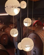 Iveross Fibreglass Pendant Light-Moonnatur