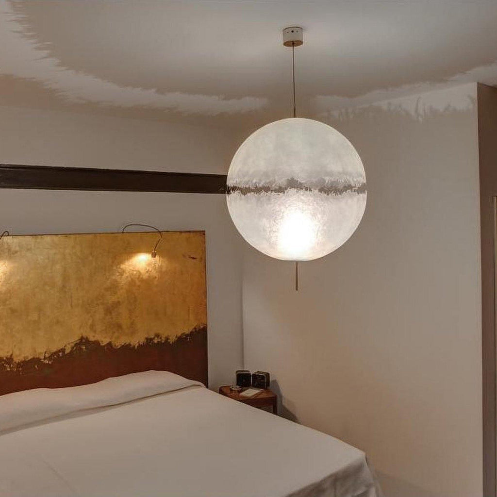 Iveross Fibreglass Pendant Light-Moonnatur