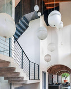 Iveross Fibreglass Pendant Light-Moonnatur