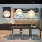 Iveross Fibreglass Pendant Light-Moonnatur