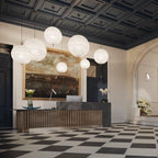 Iveross Fibreglass Pendant Light-Moonnatur