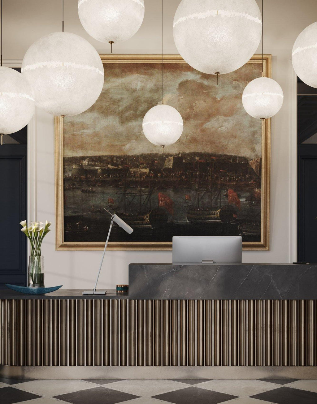 Iveross Fibreglass Pendant Light-Moonnatur