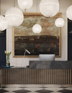 Iveross Fibreglass Pendant Light-Moonnatur