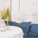 Iveross Fibreglass Pendant Light-Moonnatur