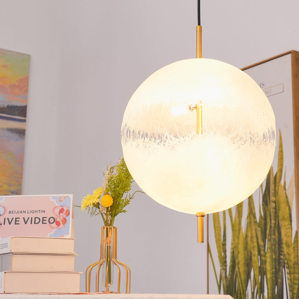 Iveross Fibreglass Pendant Light-Moonnatur