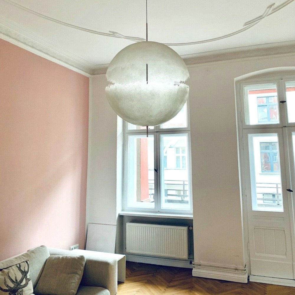 Iveross Fibreglass Pendant Light-Moonnatur