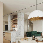 Jareneth Fibreglass Pendant Light-Moonnatur