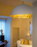 Jareneth Fibreglass Pendant Light-Moonnatur