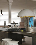 Jareneth Fibreglass Pendant Light-Moonnatur